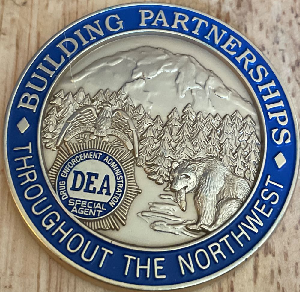 Drug Enforcement Administration- Seattle / Portland  coin collectible - Main Image 2