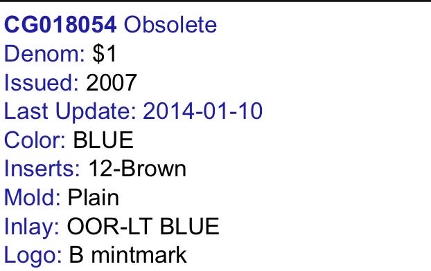 $1.00 Grand Sierra Resort  coin collectible - Main Image 2