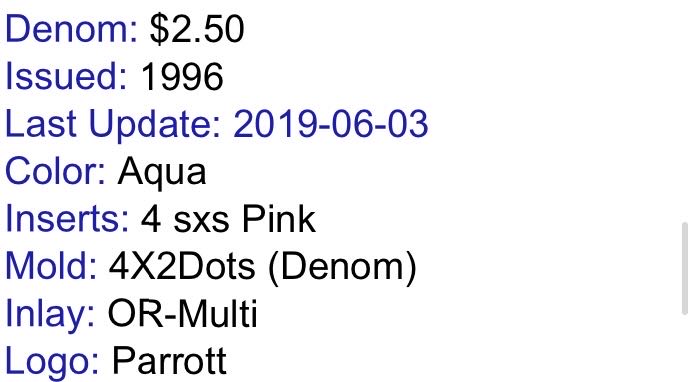 $2.50 Atlantis Resort Casino  coin collectible - Main Image 2