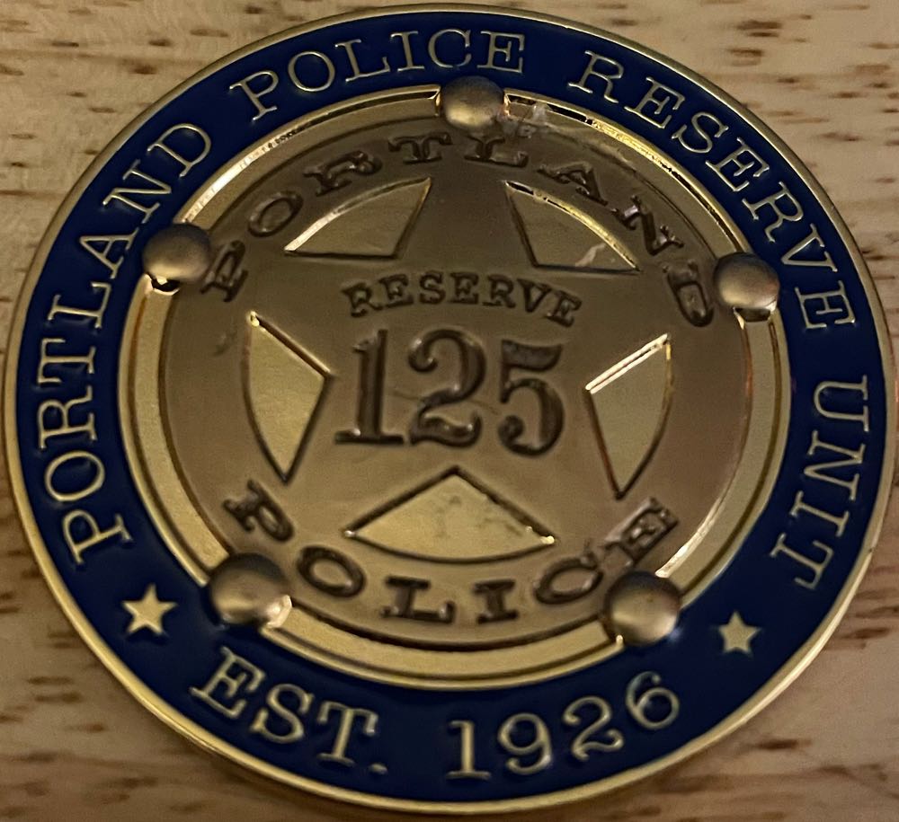 Portland Police Bureau - Reserve Unit  coin collectible - Main Image 2