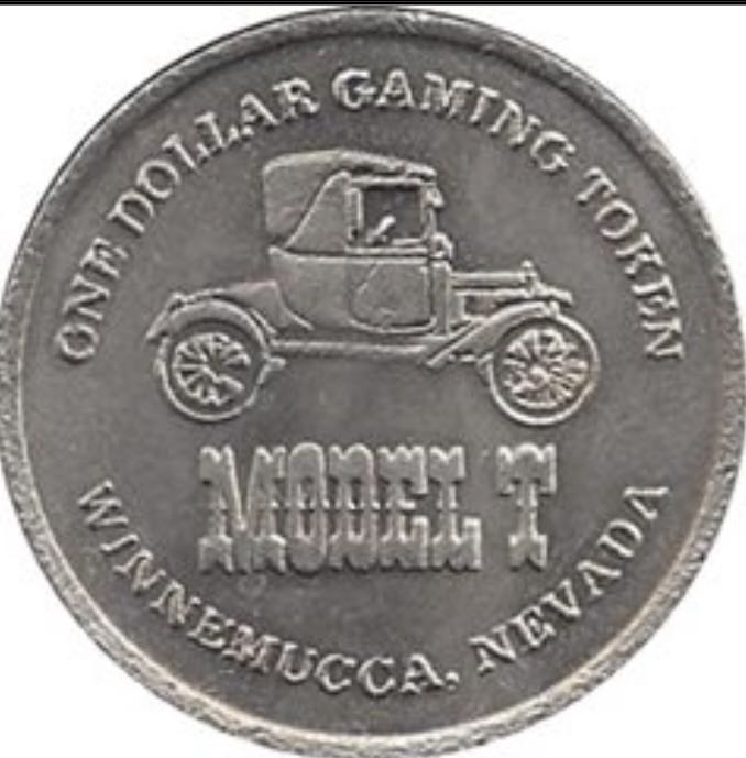 $1.00 Model T Casino  coin collectible - Main Image 2