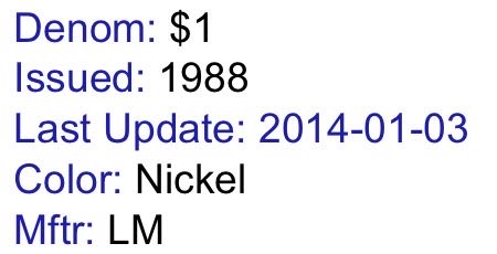 $1.00 Model T Casino  coin collectible - Main Image 3