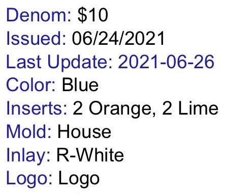 $10.00 Resort World Las Vegas  coin collectible - Main Image 2