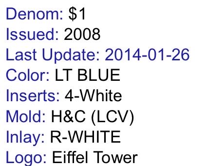 $1.00 Paris  coin collectible - Main Image 2