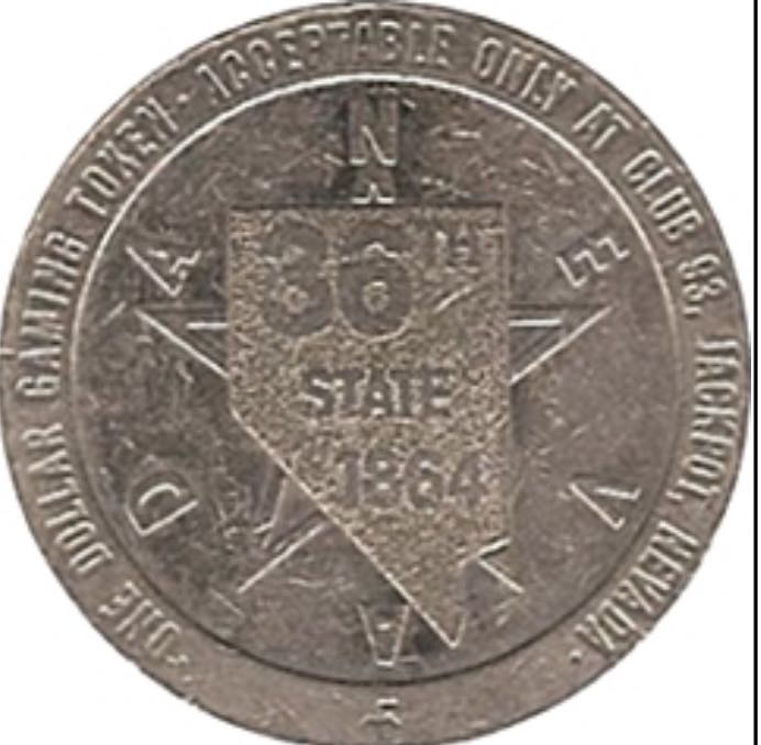 $1.00 Casino 93  coin collectible - Main Image 2