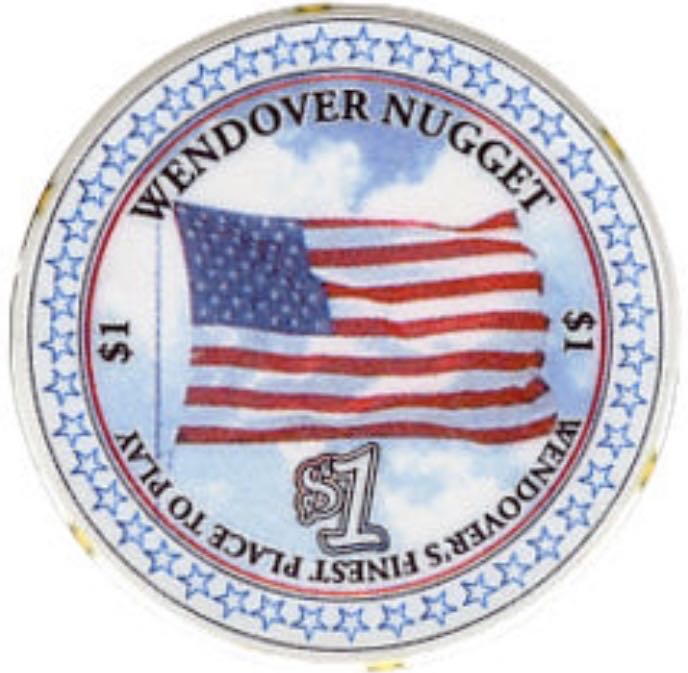 $1.00 Wendover Nugget  coin collectible - Main Image 2