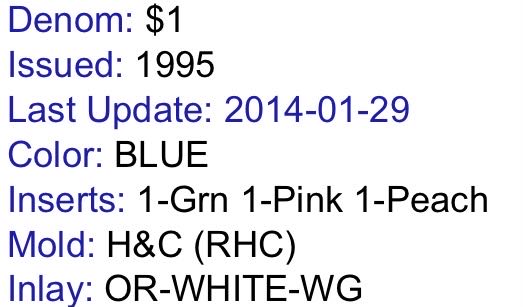 $1.00 Rainbow Casino  coin collectible - Main Image 2