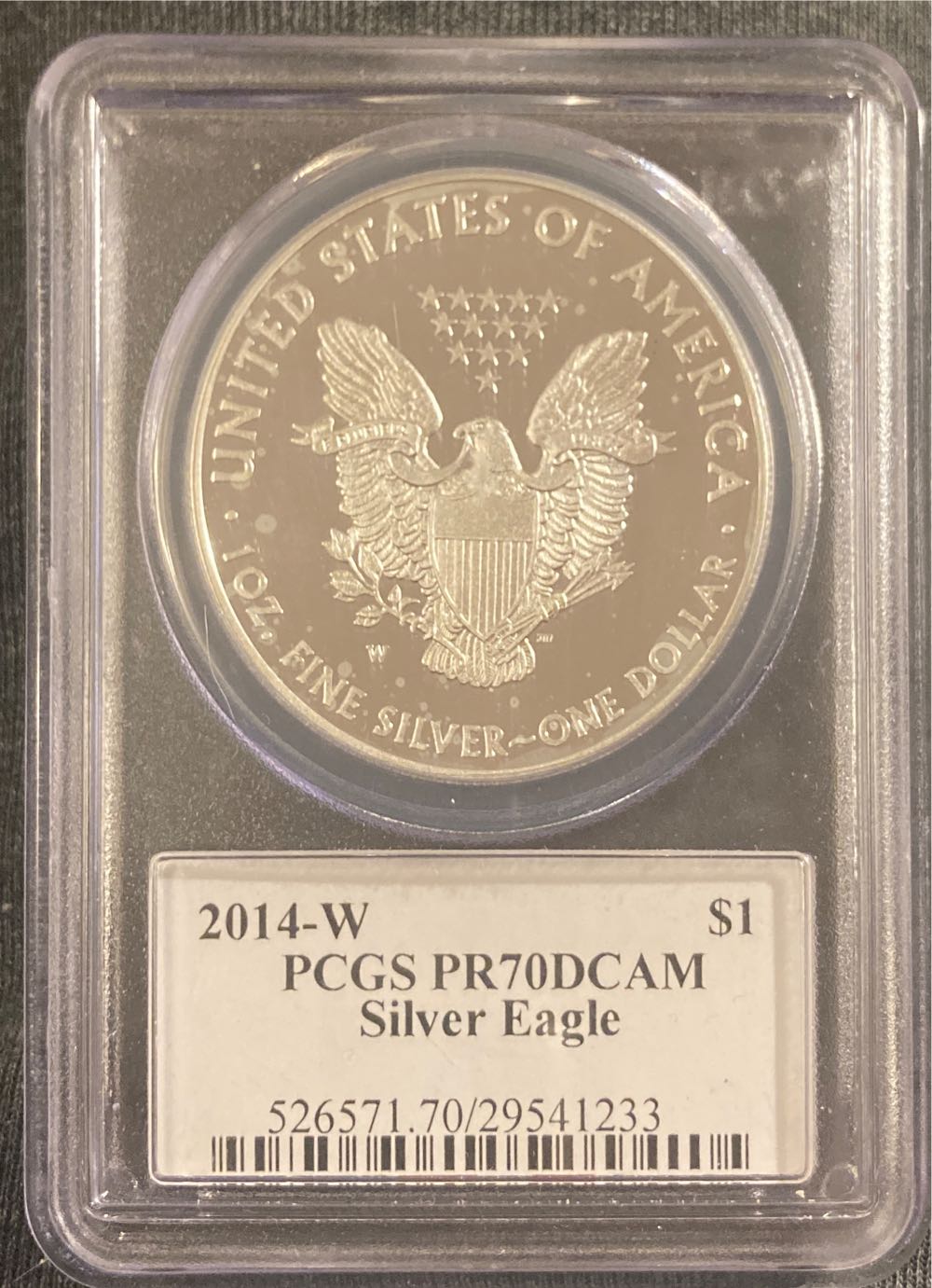 2014-W PCGS PR70DCAM $1  coin collectible - Main Image 2
