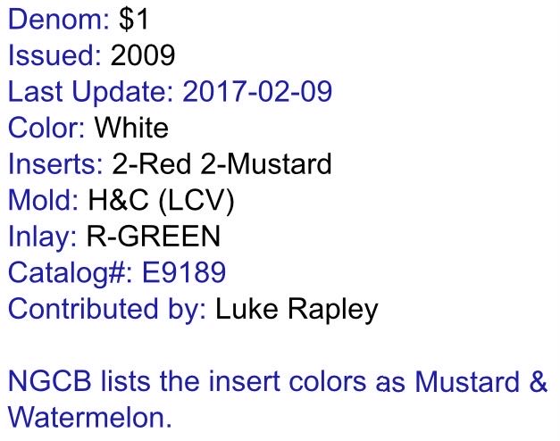 $1.00 The Venetian  coin collectible - Main Image 2