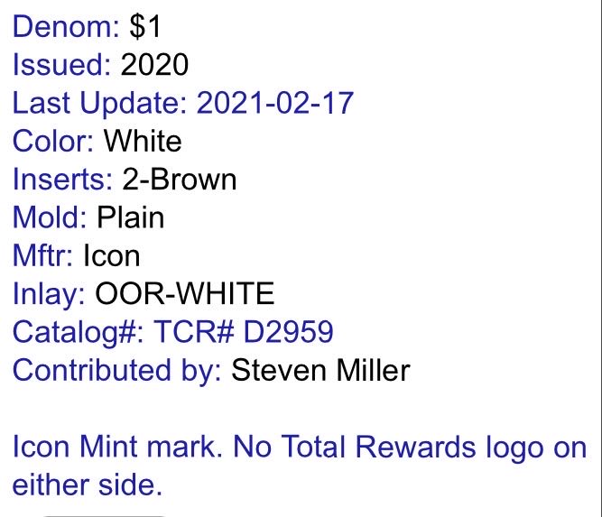 $1.00 The Cromwell  coin collectible - Main Image 2