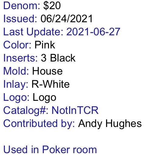 $20.00 Resort World Las Vegas  coin collectible - Main Image 2