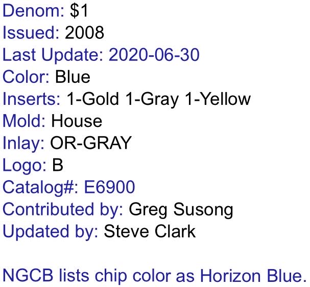 $1.00   Bellagio  coin collectible - Main Image 2