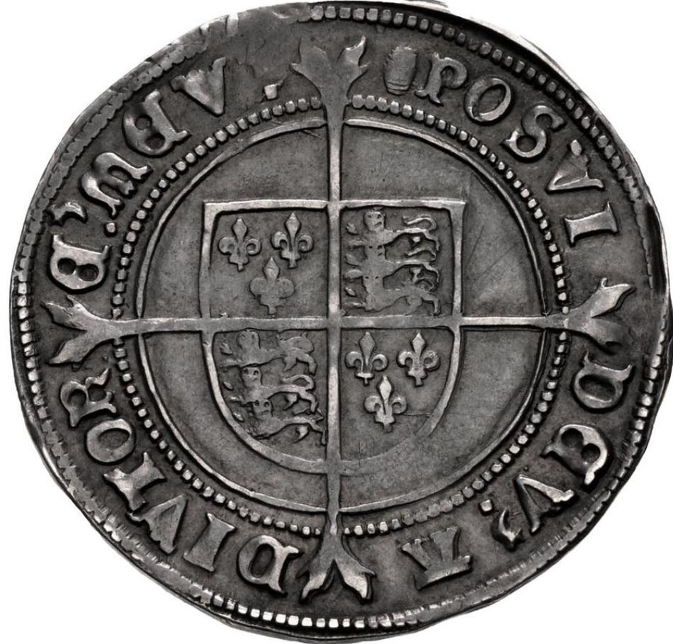 Great Britain Edward VI Shilling  coin collectible - Main Image 2