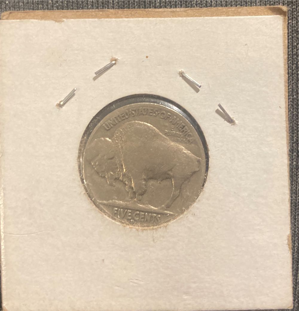 1937-D Baffalo Nickel  coin collectible - Main Image 2