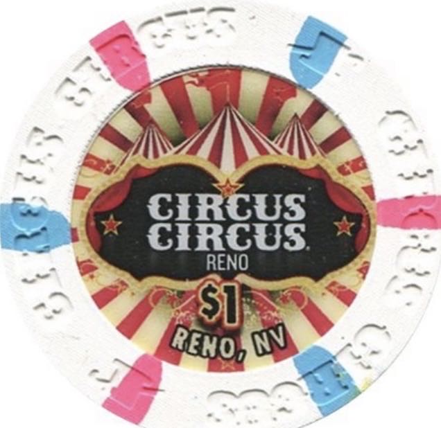 $1.00 Circus Circus (Reno)  coin collectible - Main Image 2