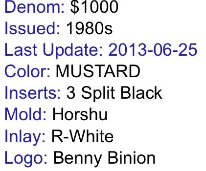 $1,000 Horseshoe Club (Las Vegas)  coin collectible - Main Image 2