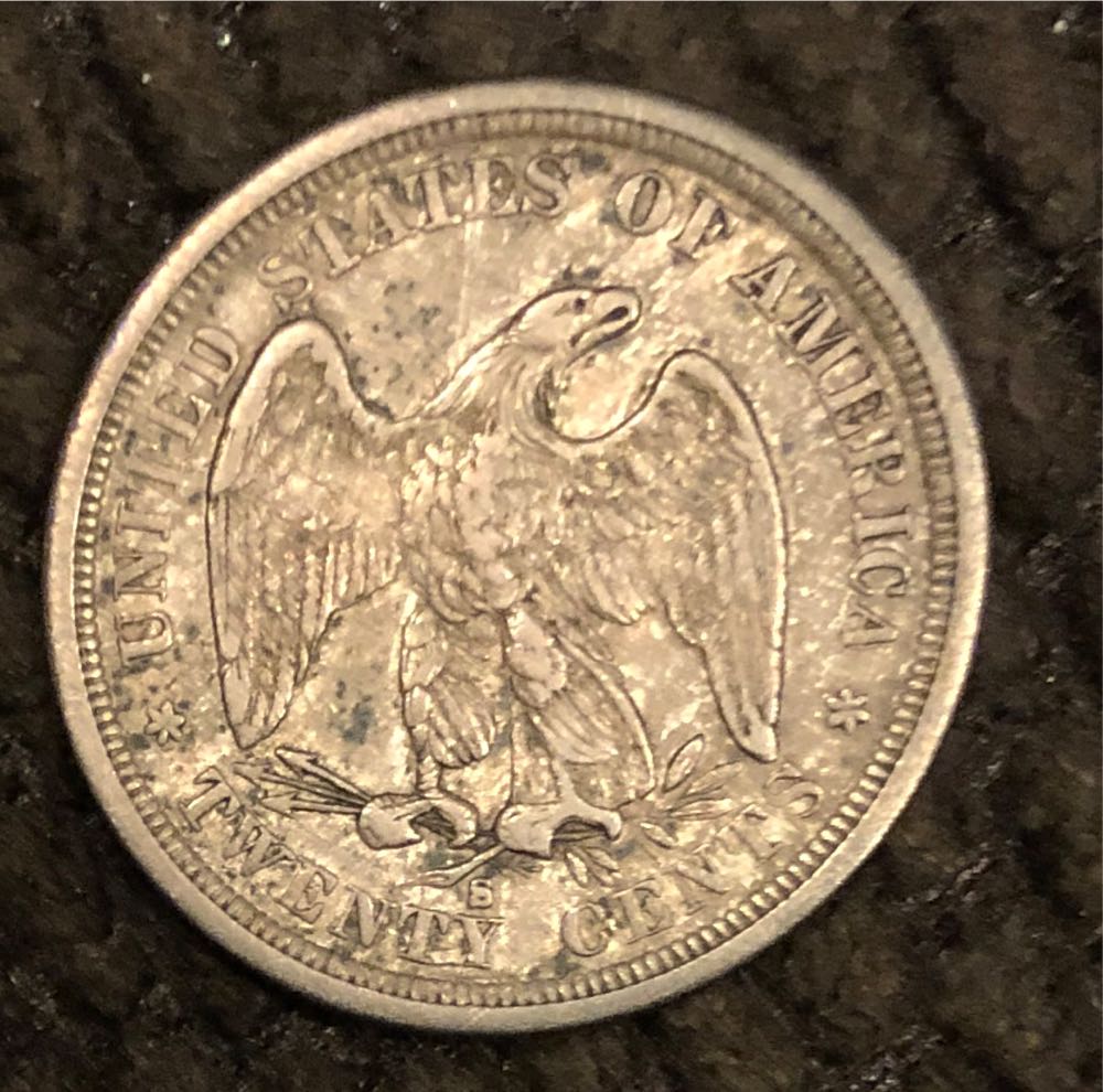 20 Cent - 1875 S  coin collectible - Main Image 2