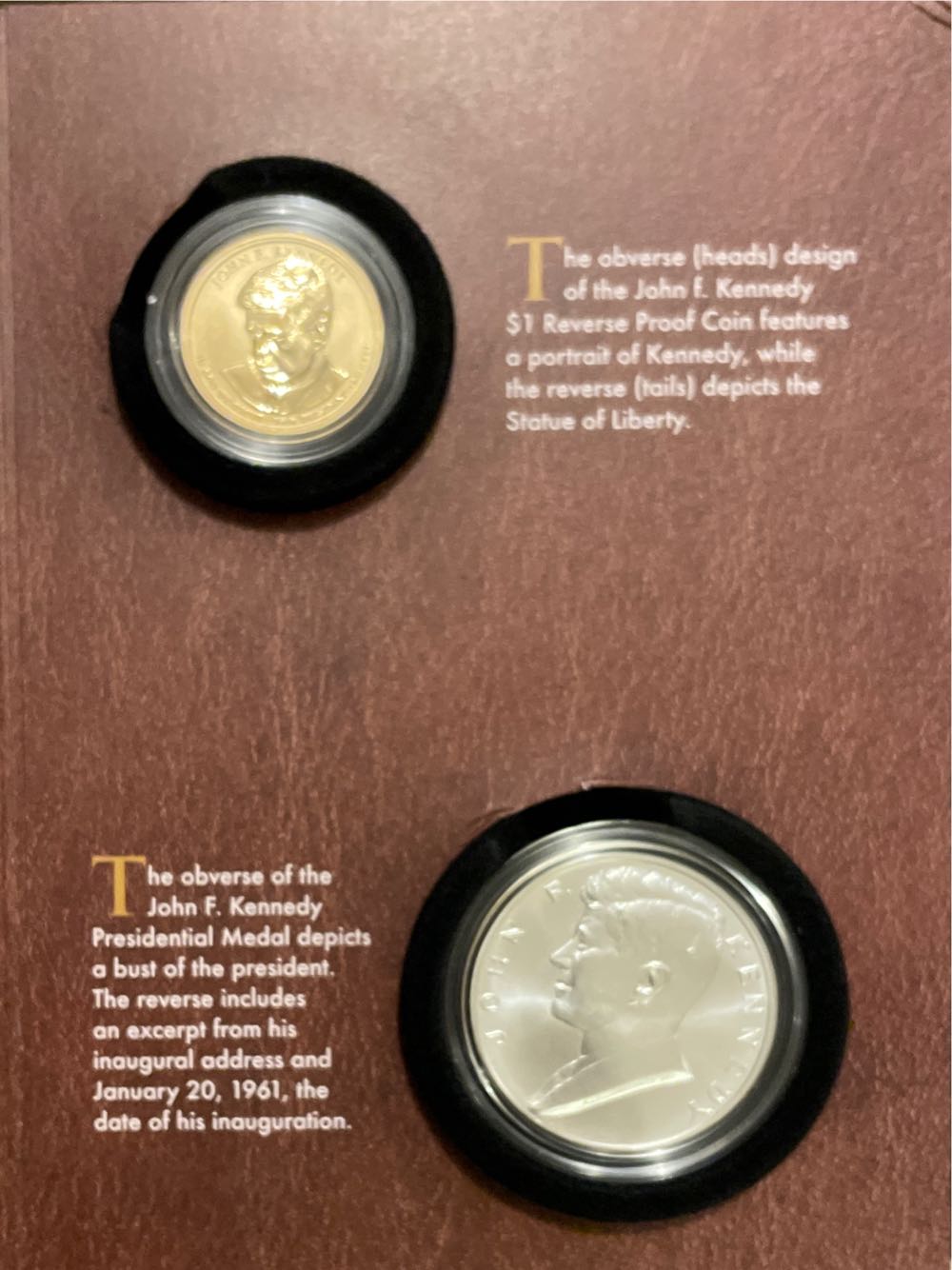 2015 Kappyscoins JFK Kennedy Chronicled Set Complete W Coa Mint Fresh  coin collectible [Barcode 704785691636] - Main Image 4