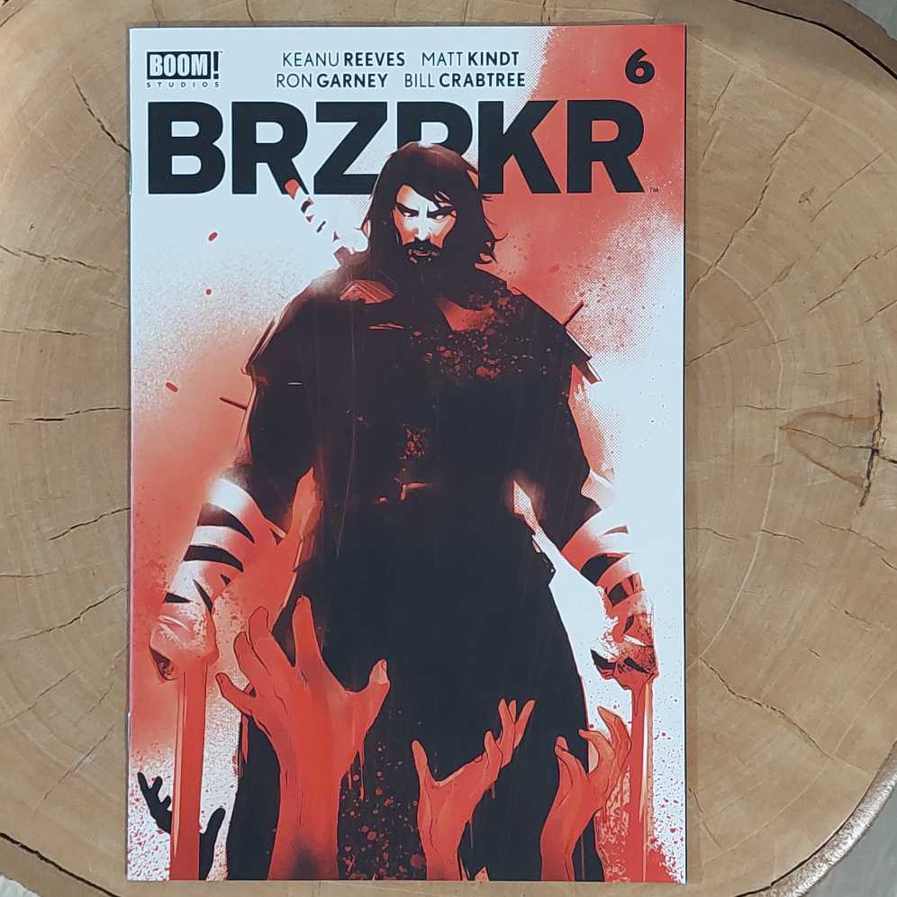 1:50 Variant Keanu Reeves Boom! Studios Brzrkr #1 Boom Studios Berzerker  coin collectible [Barcode 844284007955] - Main Image 2