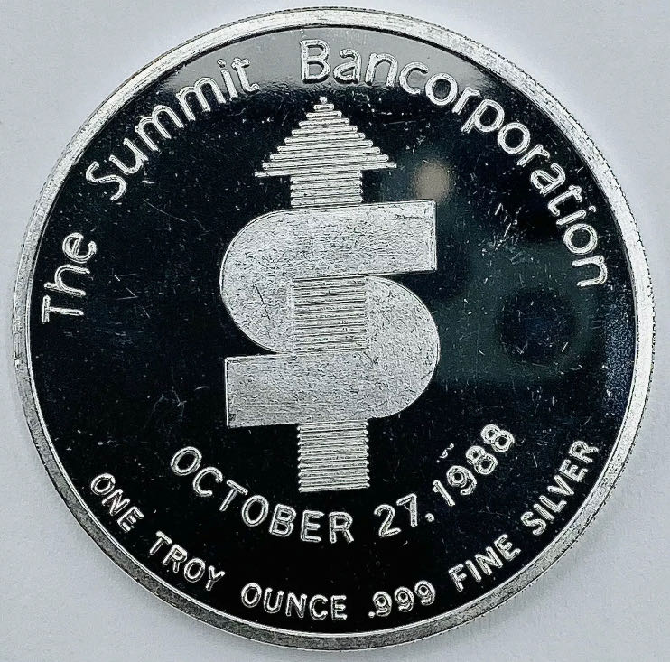 Engelhard/Summit Bancorp  coin collectible - Main Image 2