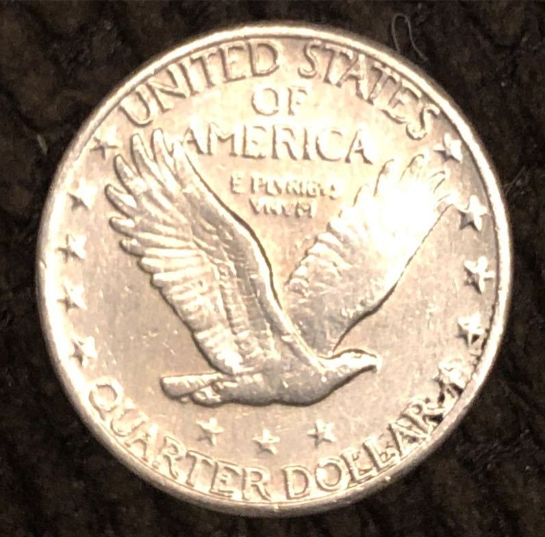 25 Cent - 1928S Standing Liberty  coin collectible - Main Image 2