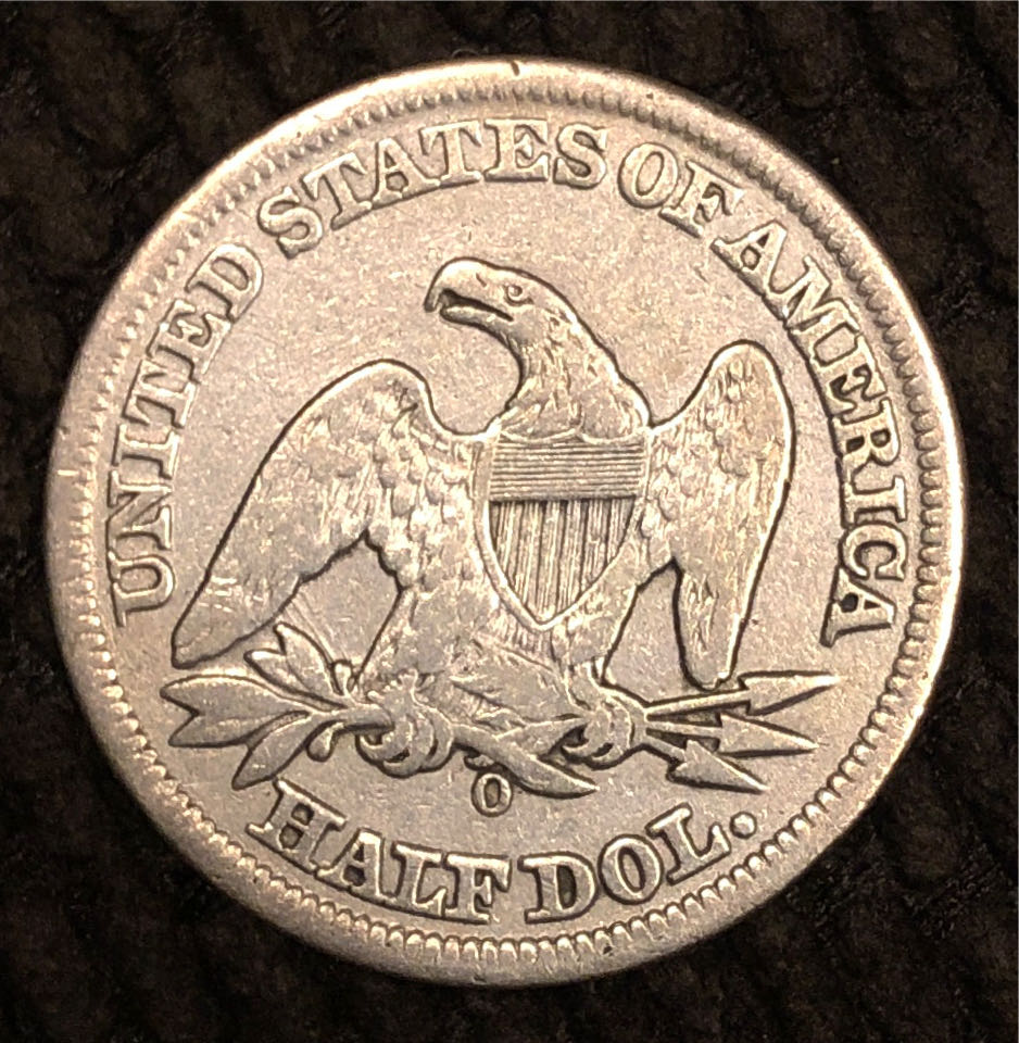 50 Cent - 1856 O Seated Liberty  coin collectible - Main Image 2