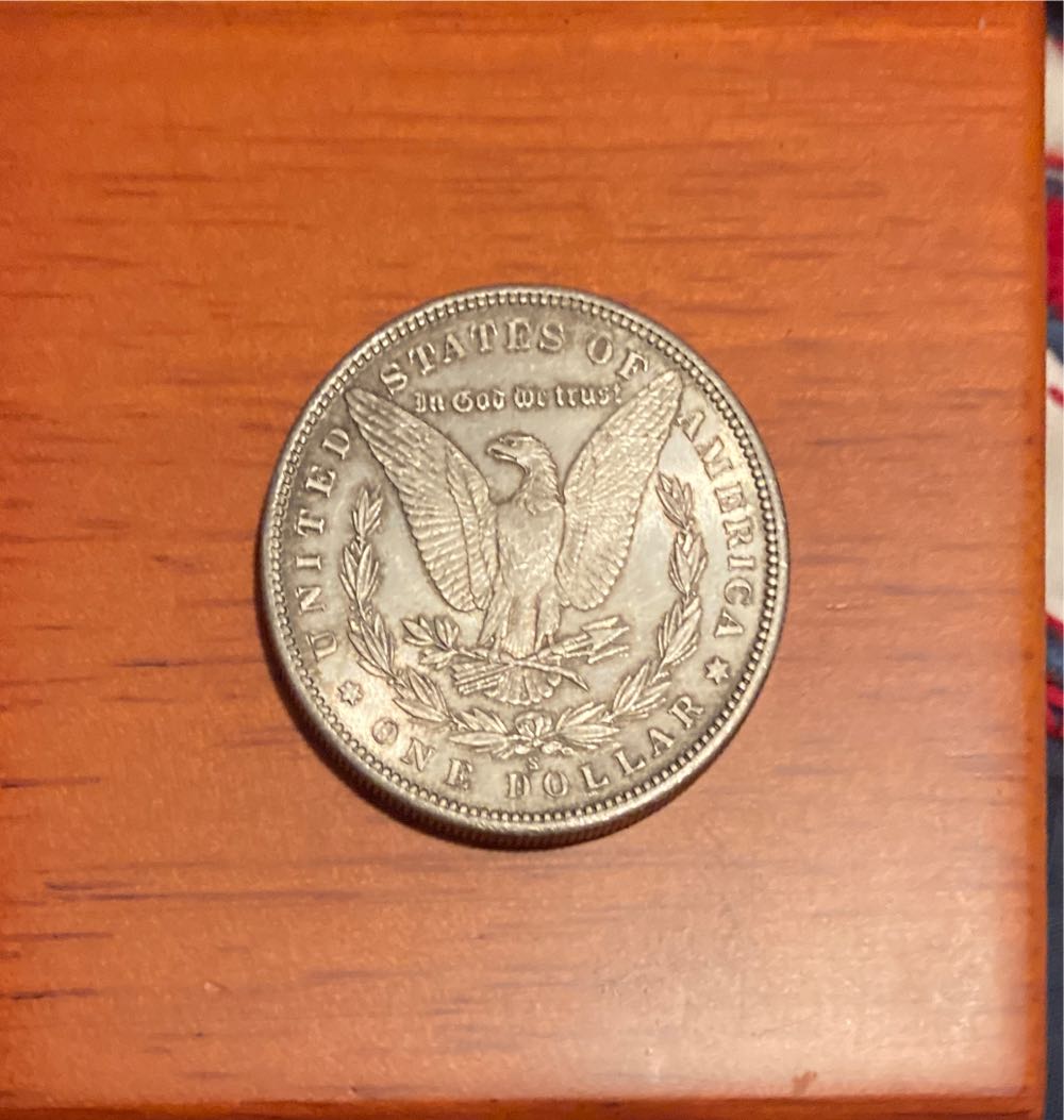 1881 - Morgan Silver Dollar  coin collectible - Main Image 2