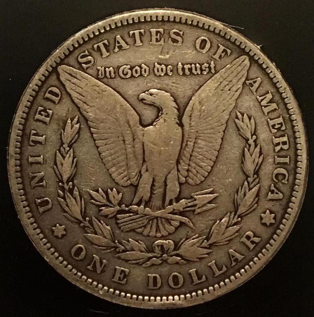 1881 - Morgan Silver Dollar  coin collectible - Main Image 4