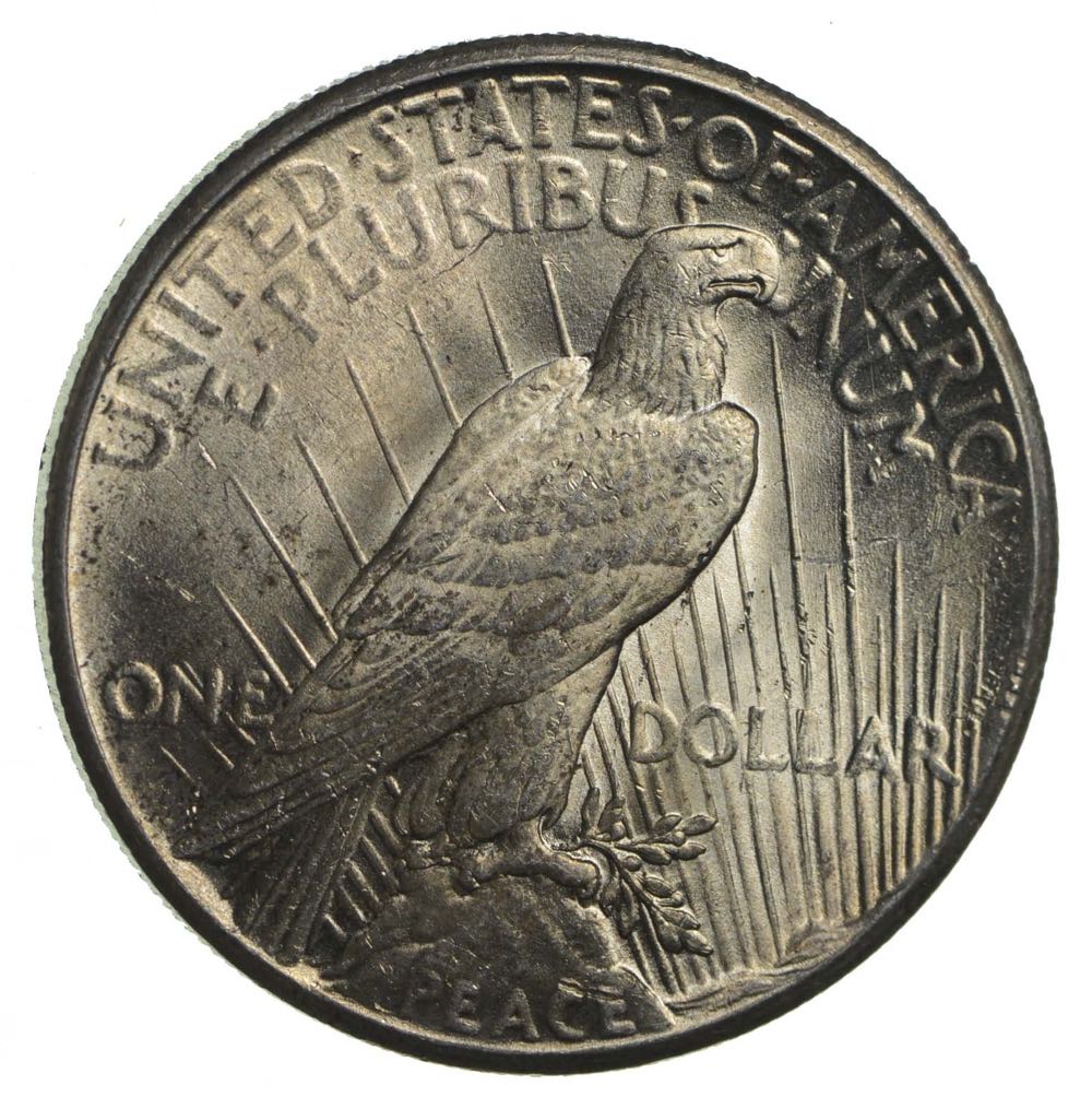 1926 Peace Dollar  coin collectible - Main Image 3