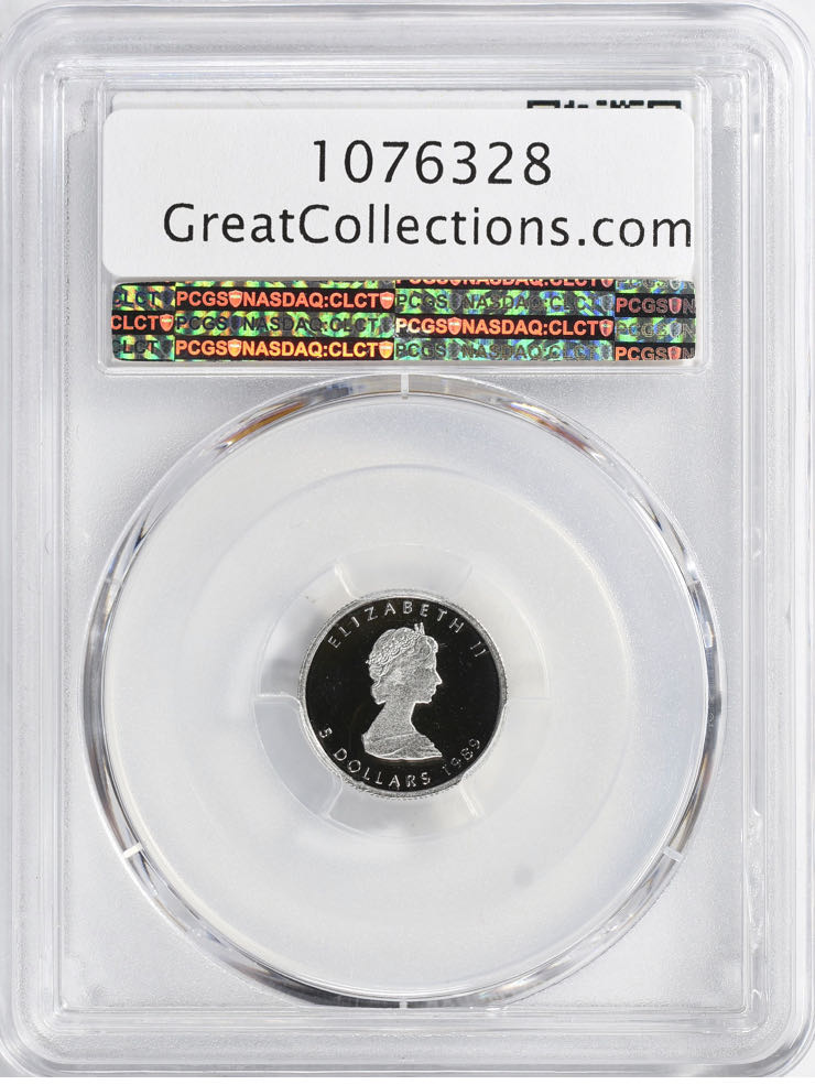 1989 Maple Leaf  coin collectible - Main Image 4