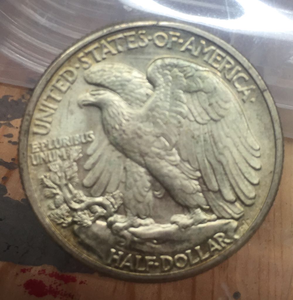 1941 Walking Liberty Half Dollar  coin collectible - Main Image 2