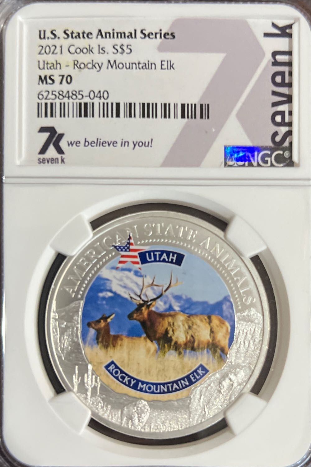 Morgan Silver Dollar 1888-O PCGS MS64 Series:52 Coin:39 PCGS No. 7184.64/72034543