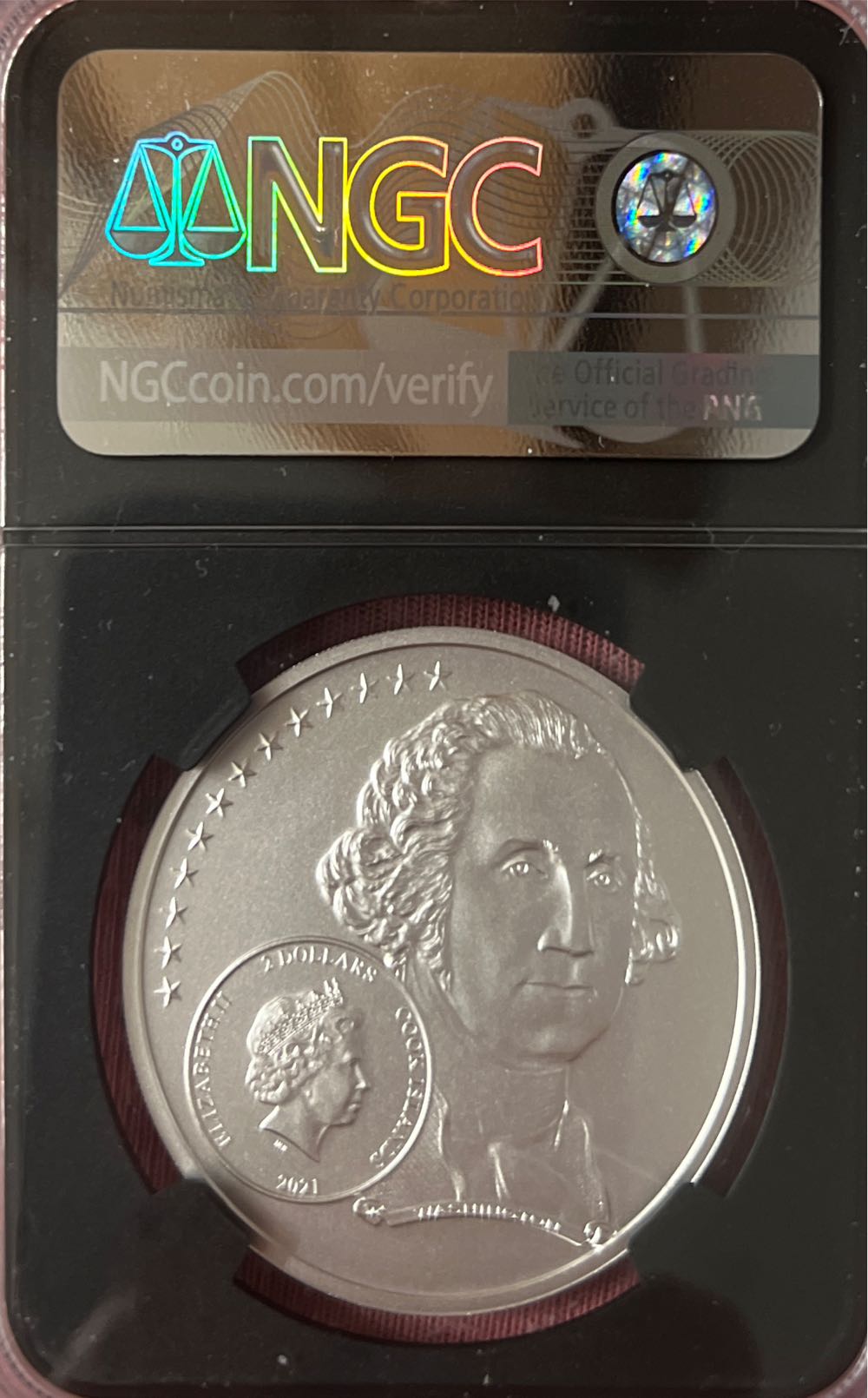 Life Of Washington - Young George  coin collectible - Main Image 2