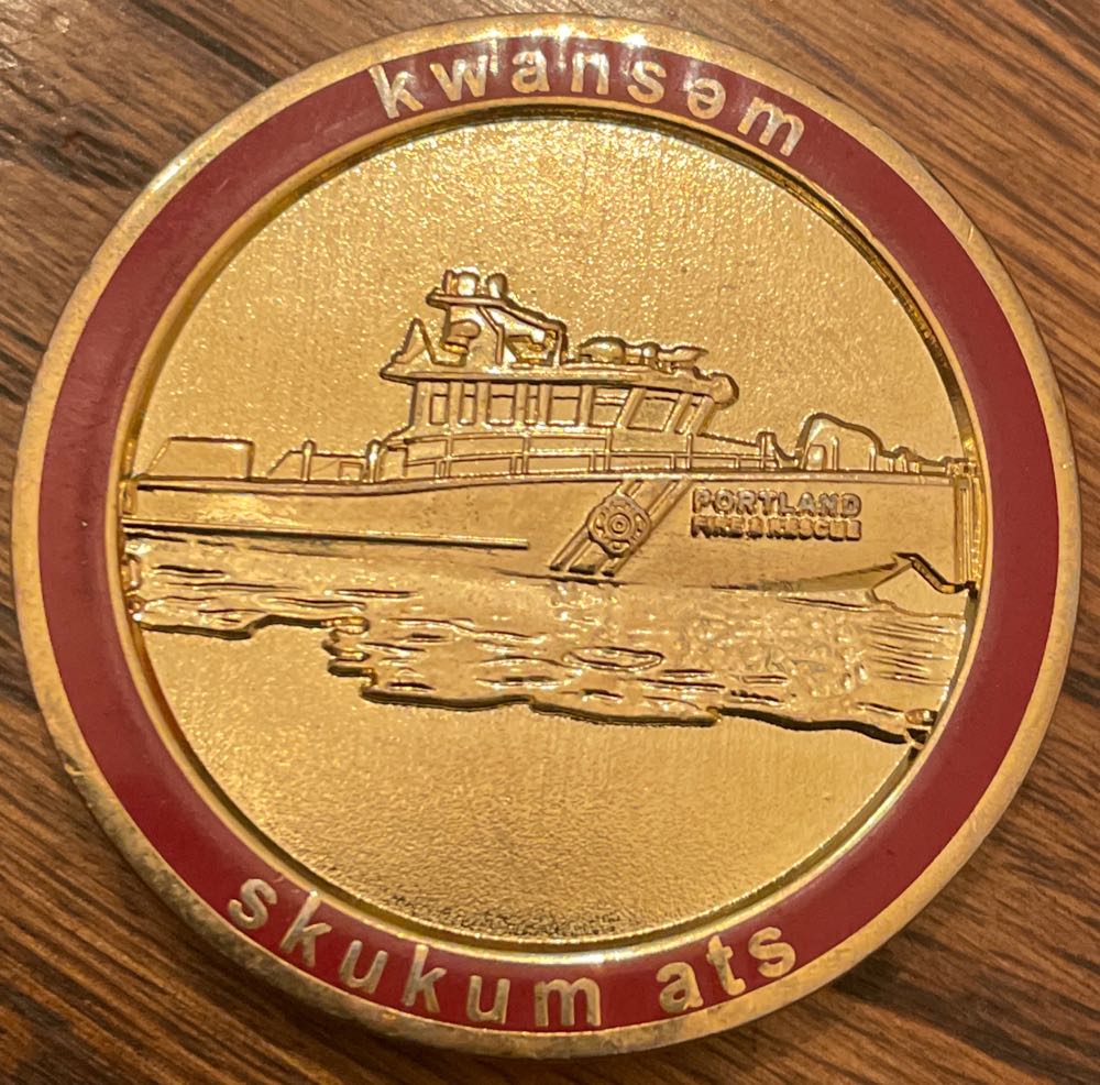 Portland Fire And Rescue  coin collectible - Main Image 2