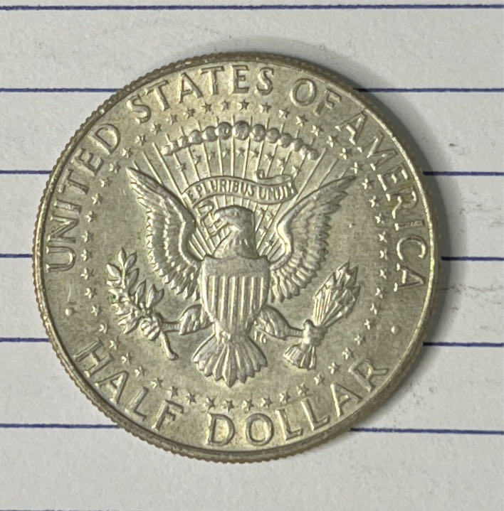 American 1967 Kennedy Half Dollar  coin collectible - Main Image 2