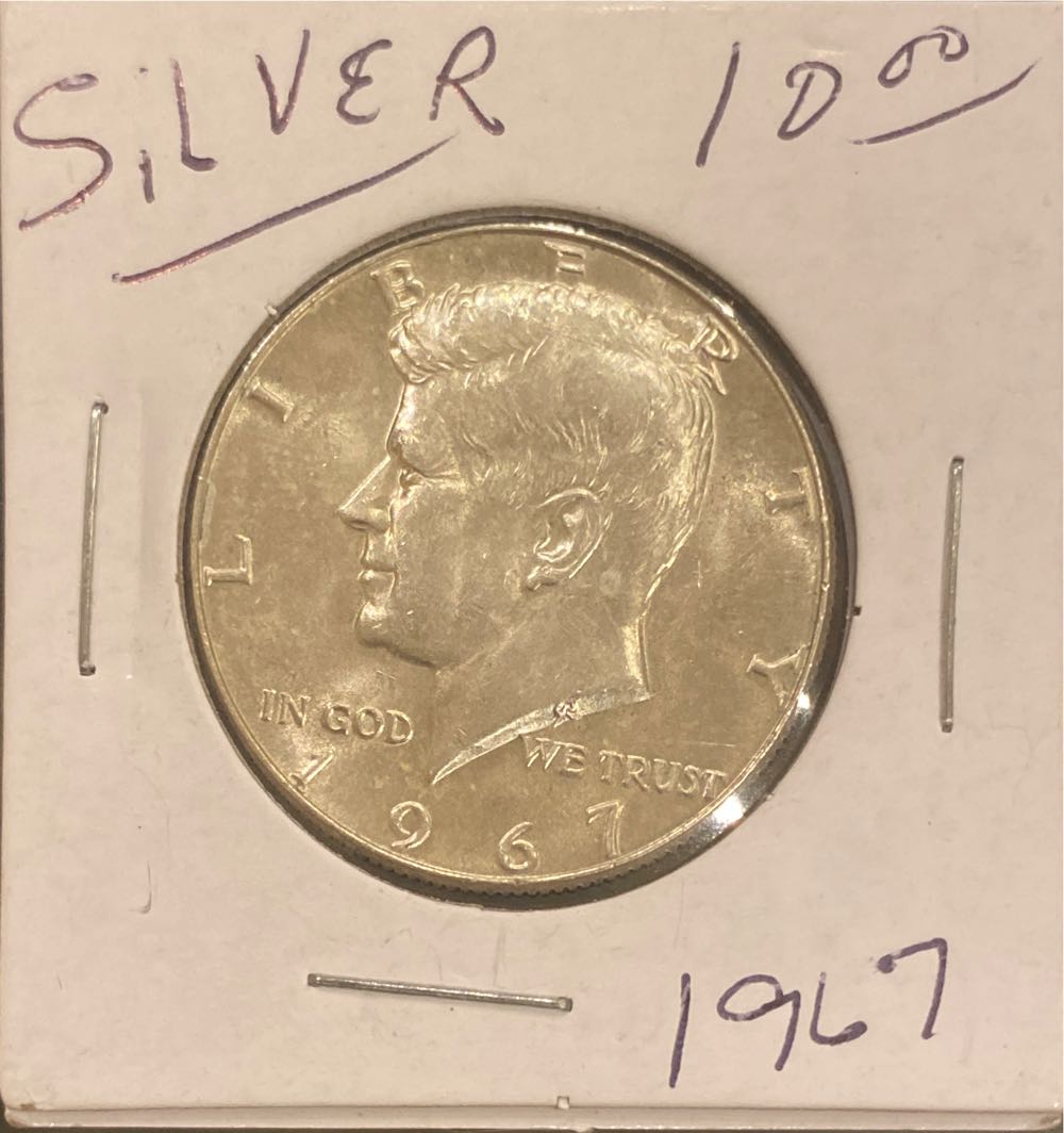 American 1967 Kennedy Half Dollar  coin collectible - Main Image 3