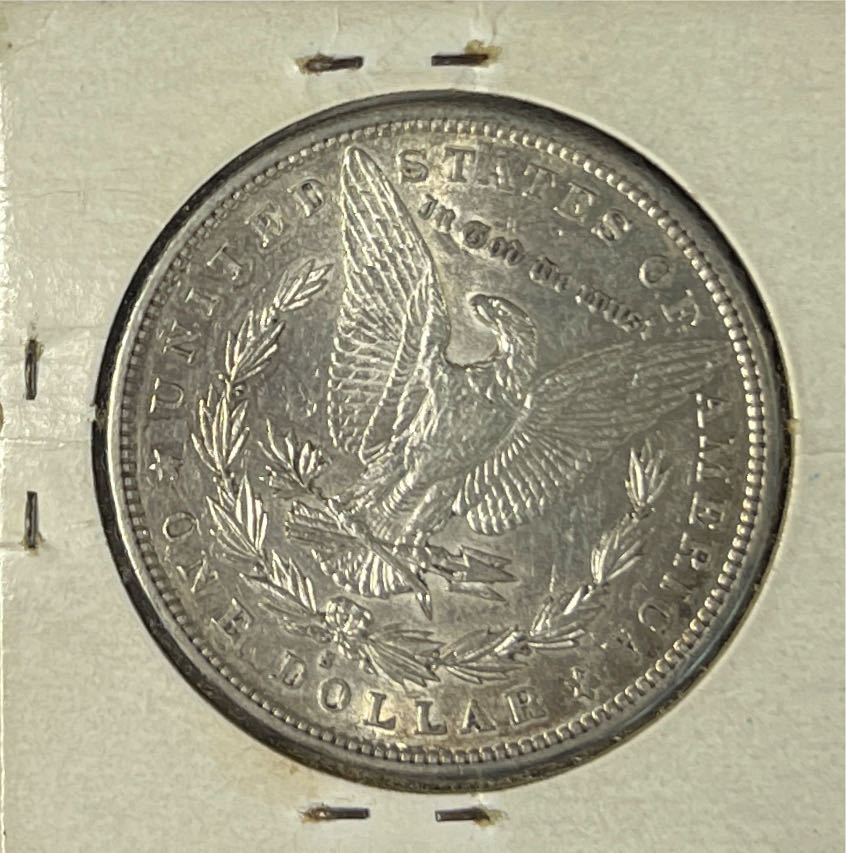 1881-S Morgan Dollar  coin collectible - Main Image 2