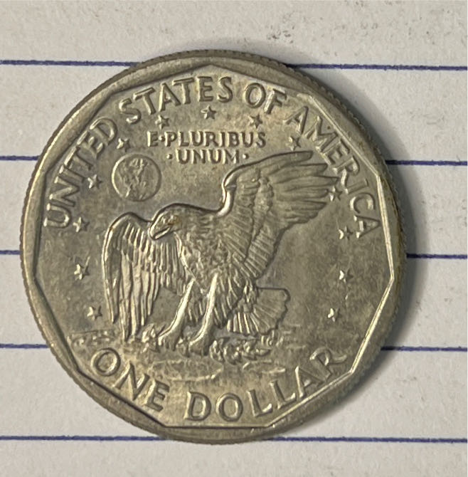 1979 Susan B Anthony - S Dollar  coin collectible - Main Image 2