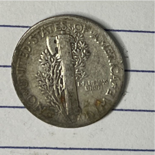 1936 Mercury Dime  coin collectible - Main Image 2