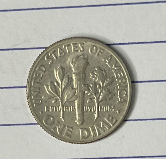 1972 Roosevelt Dime - D  coin collectible - Main Image 2