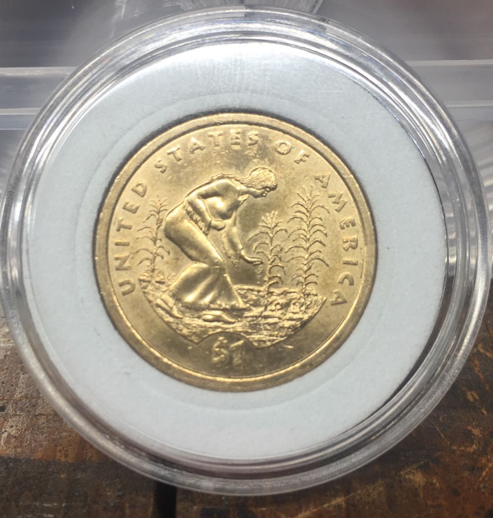 2009 D Sacagawea Dollar  coin collectible - Main Image 2