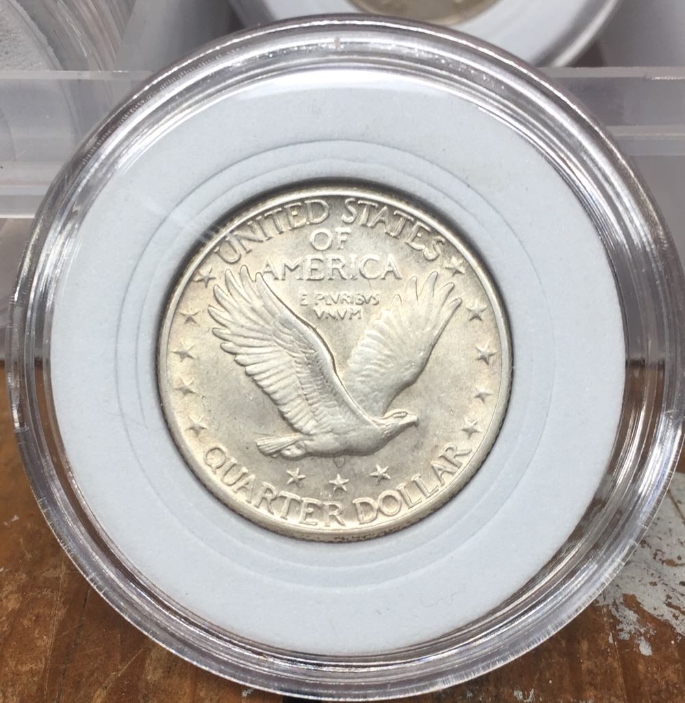 1929 P Standing Liberty Quarter  coin collectible - Main Image 2