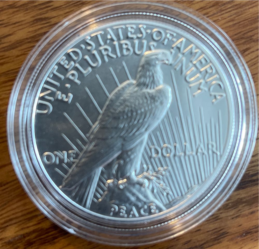 2021 P Peace S$1 - Uncirculated  coin collectible [Barcode 704786260527] - Main Image 3