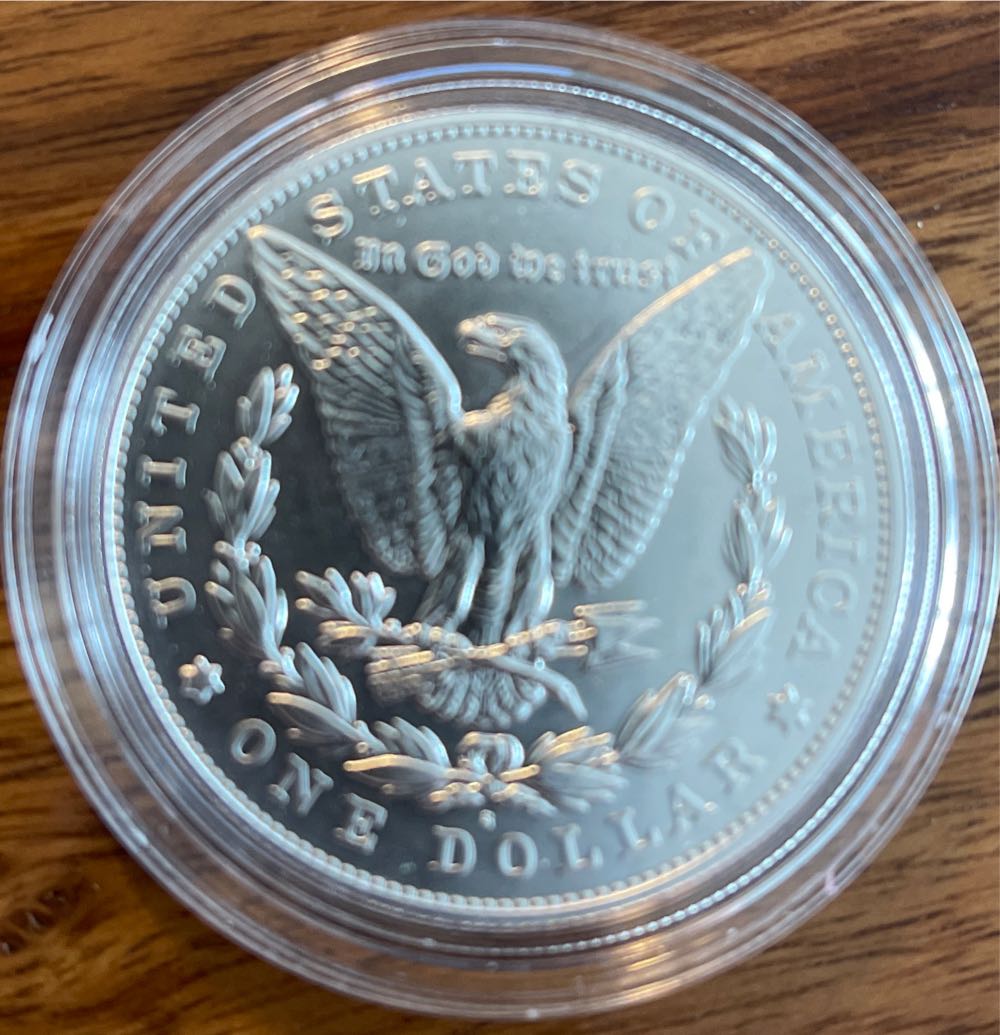 Morgan 2021-S US MINT Silver Dollar 21XF  coin collectible [Barcode 704786260503] - Main Image 3