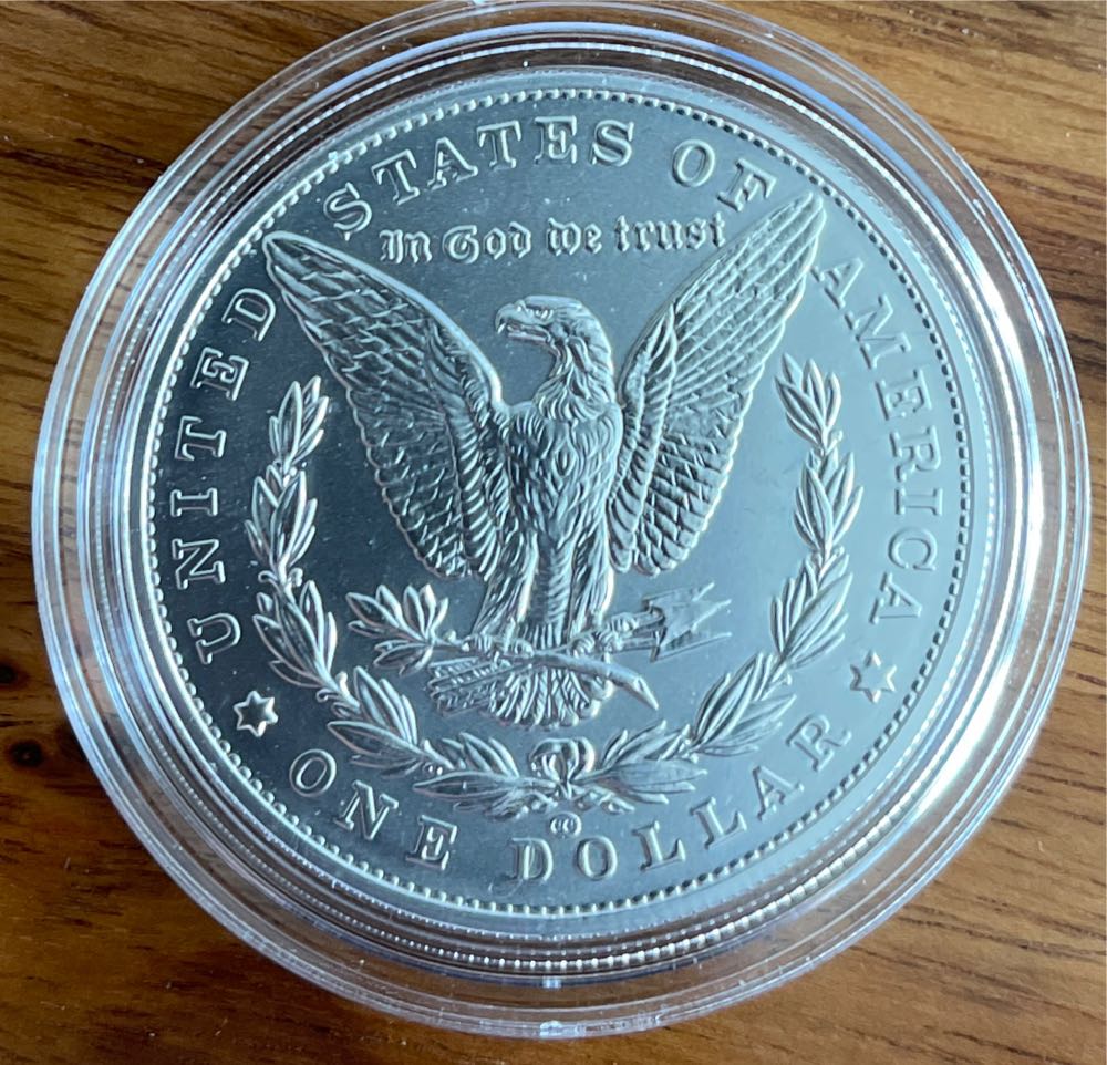 Dollar Morgan CC  coin collectible [Barcode 704786260473] - Main Image 3
