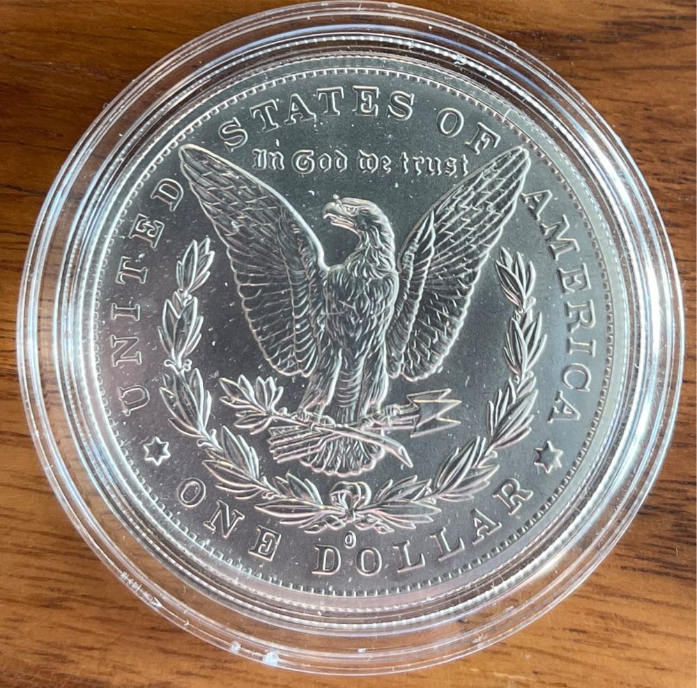 Morgan 2021-O US Mint Silver Dollar New Orleans Mint  coin collectible [Barcode 704786260480] - Main Image 3