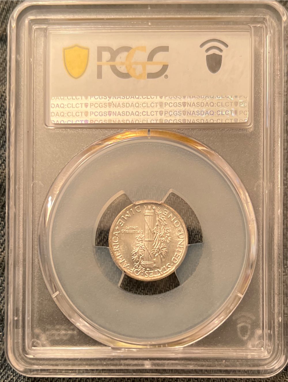 Mercury Dime 1945-S  coin collectible - Main Image 2