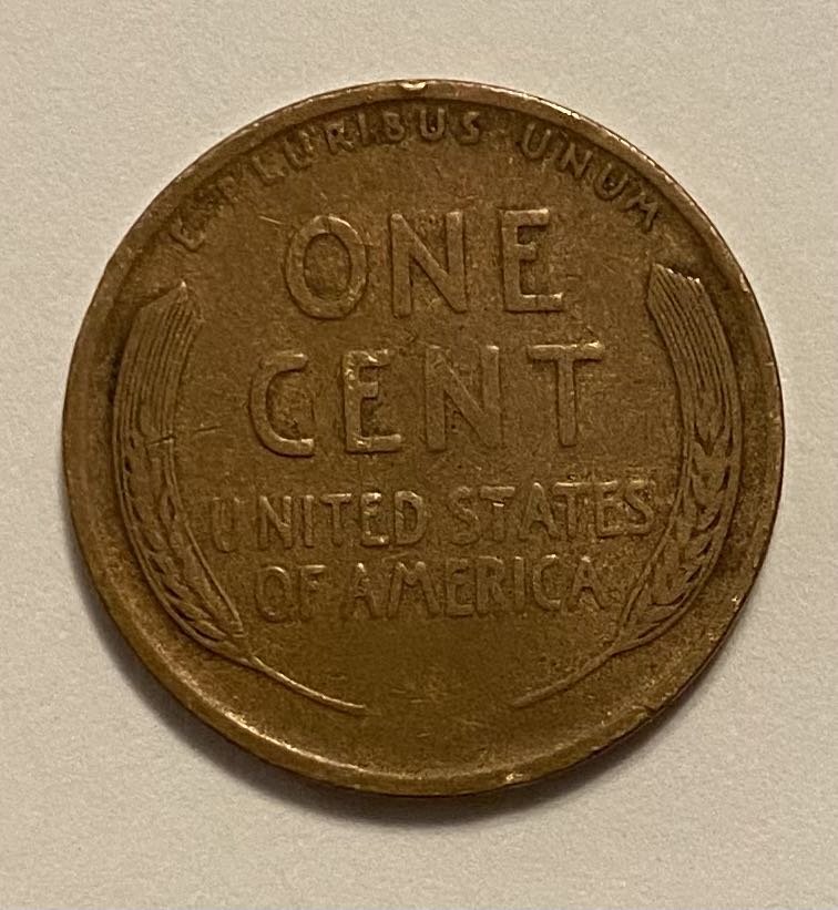 Penny Wheat 1919  coin collectible - Main Image 2