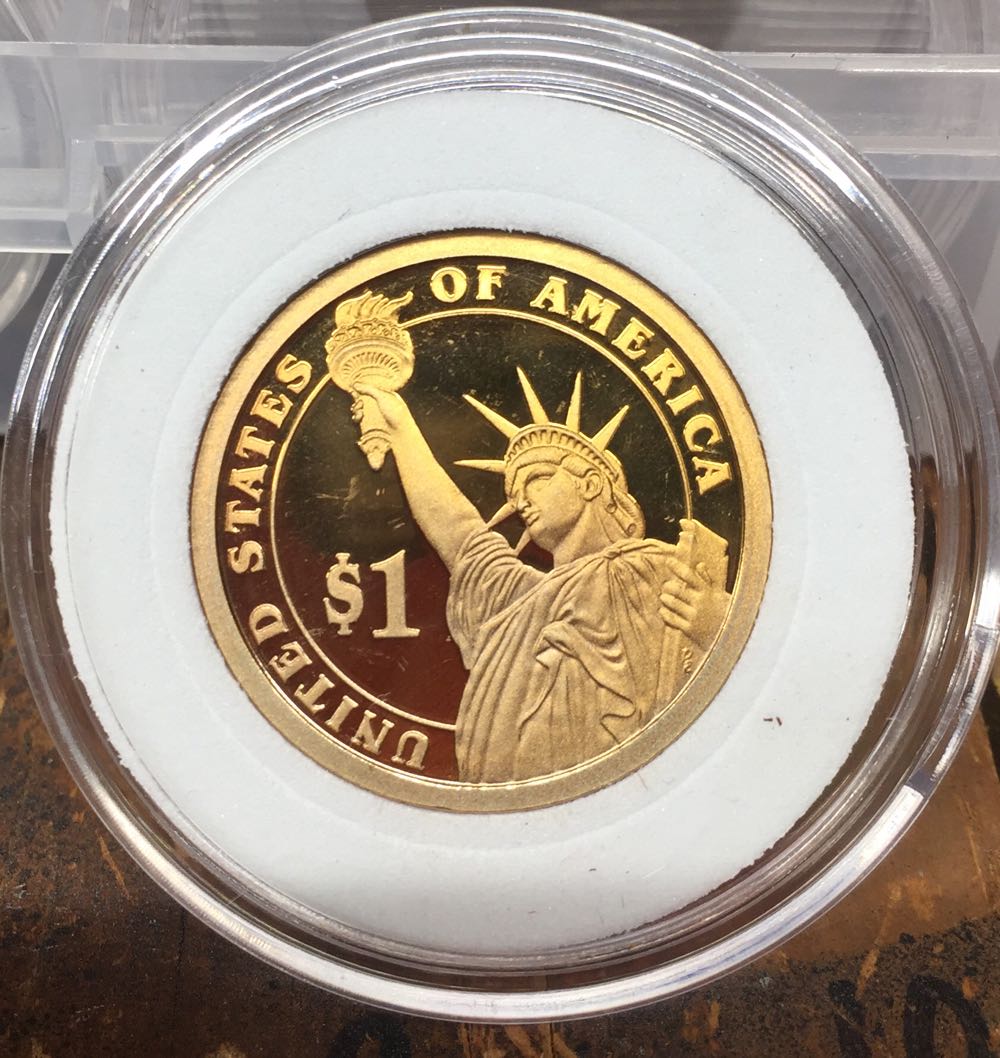 E. 2007 S Washington Proof Dollar  coin collectible - Main Image 2