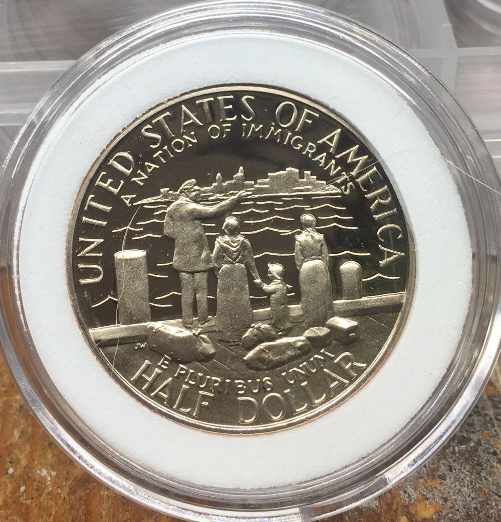 1986 Statue Of Liberty Proof Half Dollar Centennial Proof  coin collectible - Main Image 2